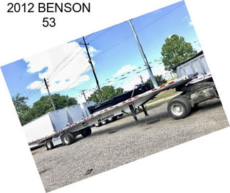 2012 BENSON 53