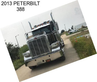 2013 PETERBILT 388