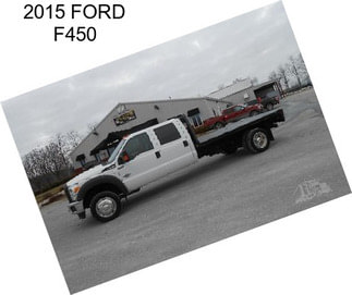 2015 FORD F450