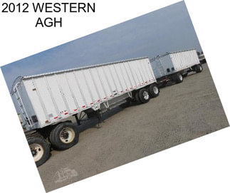 2012 WESTERN AGH