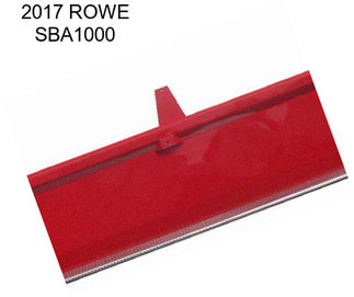 2017 ROWE SBA1000