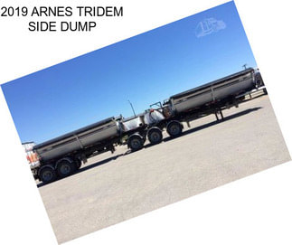 2019 ARNES TRIDEM SIDE DUMP