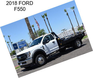 2018 FORD F550