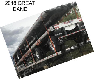 2018 GREAT DANE