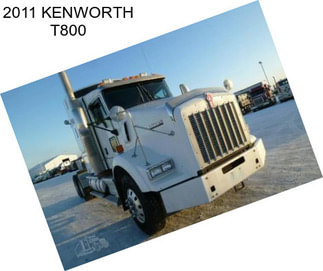 2011 KENWORTH T800