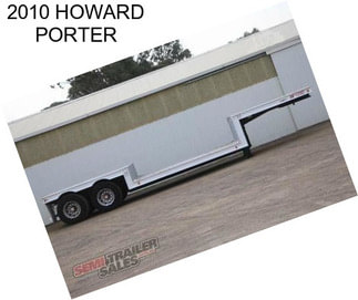 2010 HOWARD PORTER