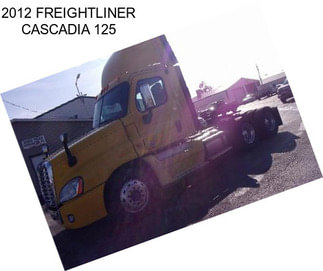 2012 FREIGHTLINER CASCADIA 125