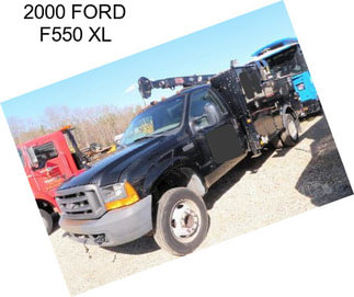 2000 FORD F550 XL