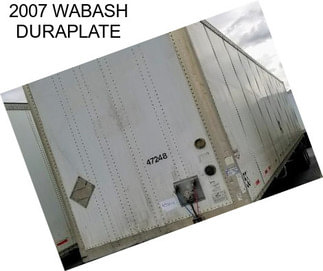 2007 WABASH DURAPLATE