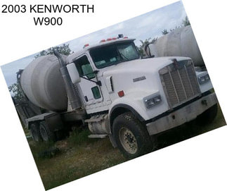 2003 KENWORTH W900