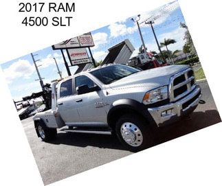 2017 RAM 4500 SLT