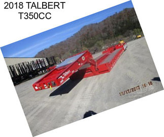 2018 TALBERT T350CC