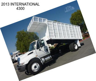 2013 INTERNATIONAL 4300