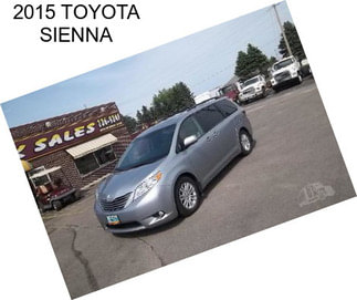 2015 TOYOTA SIENNA