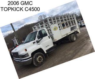 2006 GMC TOPKICK C4500