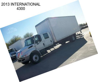 2013 INTERNATIONAL 4300