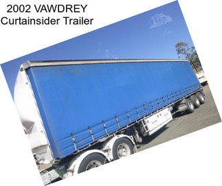 2002 VAWDREY Curtainsider Trailer