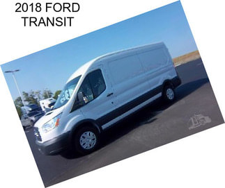 2018 FORD TRANSIT