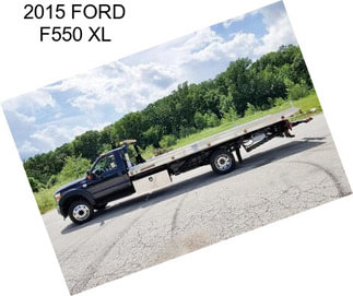 2015 FORD F550 XL