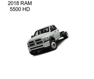 2018 RAM 5500 HD