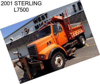 2001 STERLING L7500