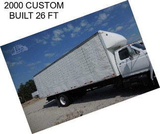 2000 CUSTOM BUILT 26 FT