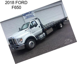 2018 FORD F650