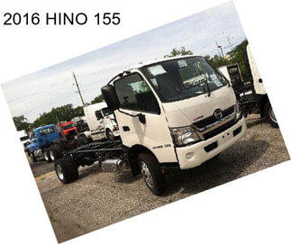 2016 HINO 155