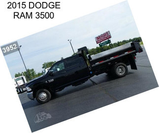 2015 DODGE RAM 3500