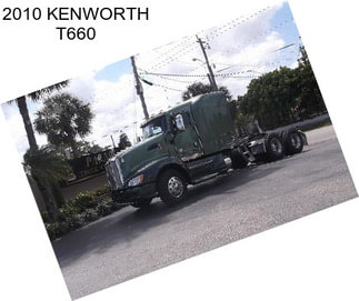 2010 KENWORTH T660