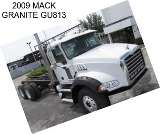 2009 MACK GRANITE GU813