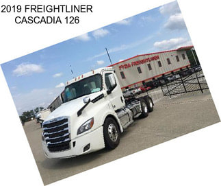 2019 FREIGHTLINER CASCADIA 126