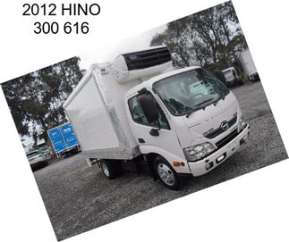 2012 HINO 300 616