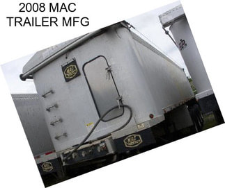 2008 MAC TRAILER MFG