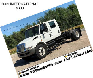 2009 INTERNATIONAL 4300