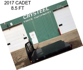 2017 CADET 8.5 FT