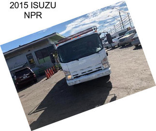 2015 ISUZU NPR