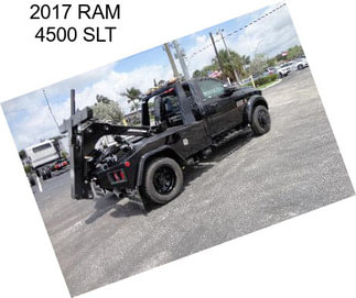 2017 RAM 4500 SLT