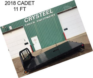 2018 CADET 11 FT