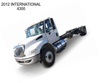 2012 INTERNATIONAL 4300