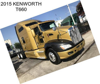 2015 KENWORTH T660