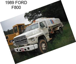 1989 FORD F800