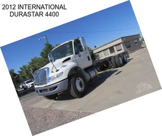 2012 INTERNATIONAL DURASTAR 4400