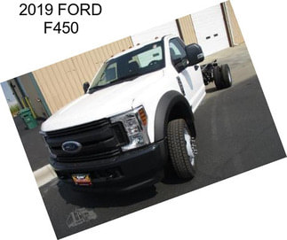 2019 FORD F450