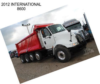 2012 INTERNATIONAL 8600