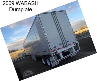 2009 WABASH Duraplate