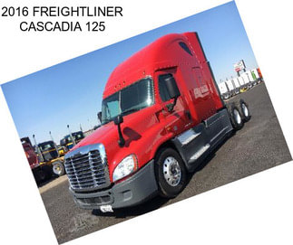 2016 FREIGHTLINER CASCADIA 125