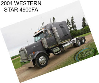 2004 WESTERN STAR 4900FA