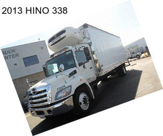 2013 HINO 338