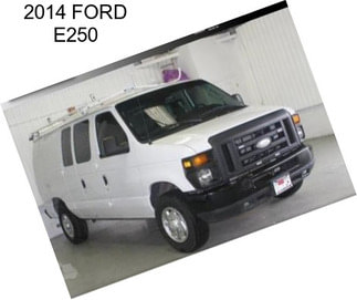 2014 FORD E250